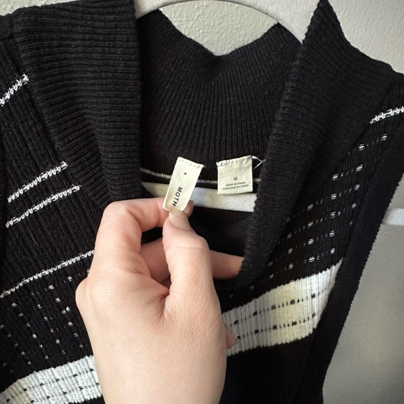 Anthropologie/Moth Asymmetric Striped Dress - Picture 4 of 4